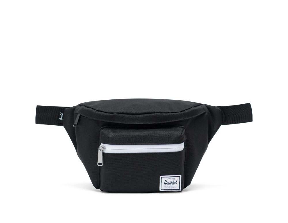 image of a black herschel seventeen hip pack