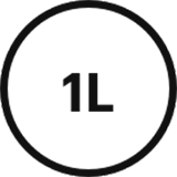 Symbol 1 Liter Volumen