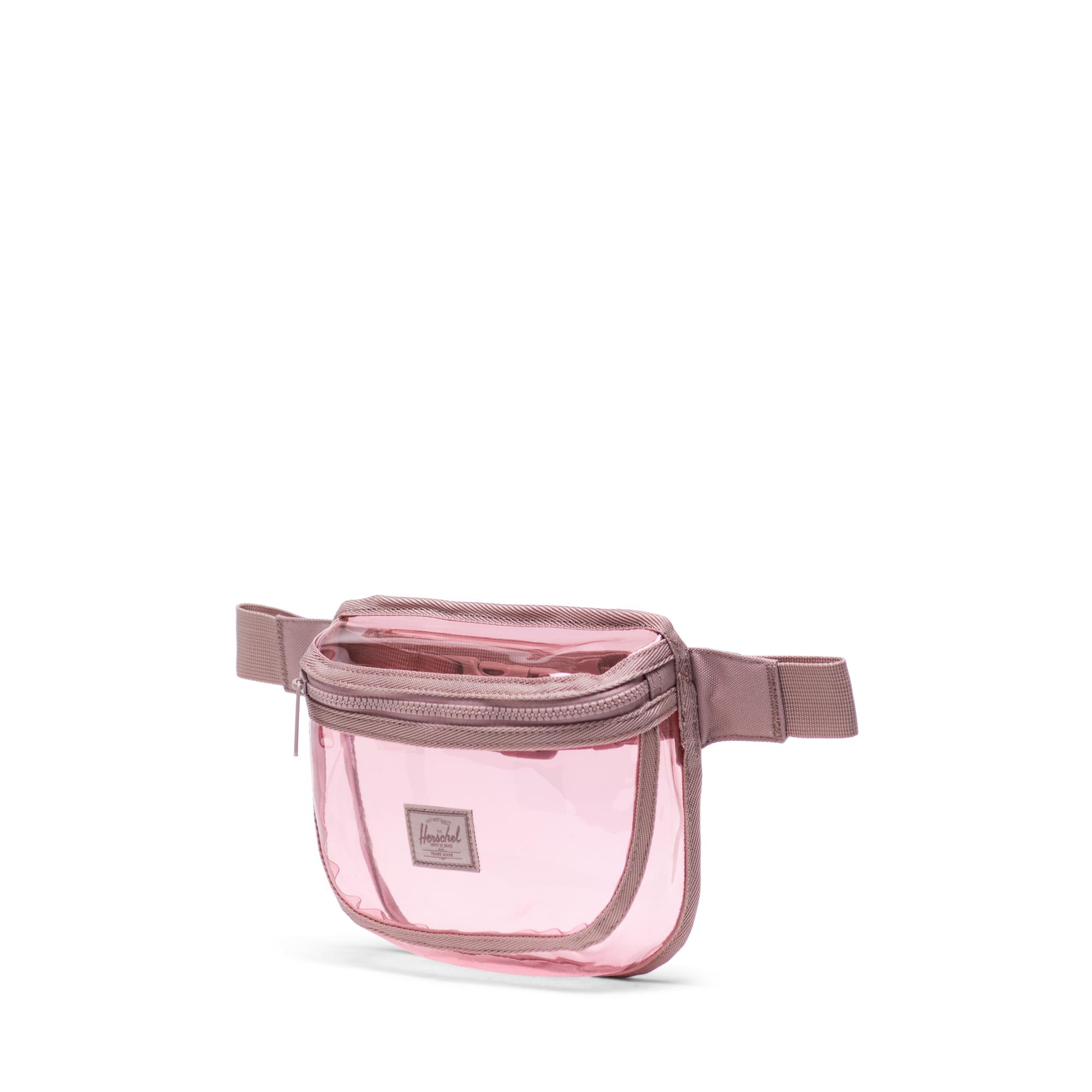 pink fanny pack clear