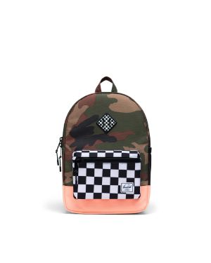 Herschel Kids Supply Heritage XL Youth Backpack Polka Dot Fandango Pink One Size
