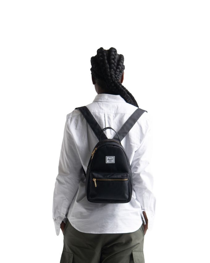 Herschel mini black backpack