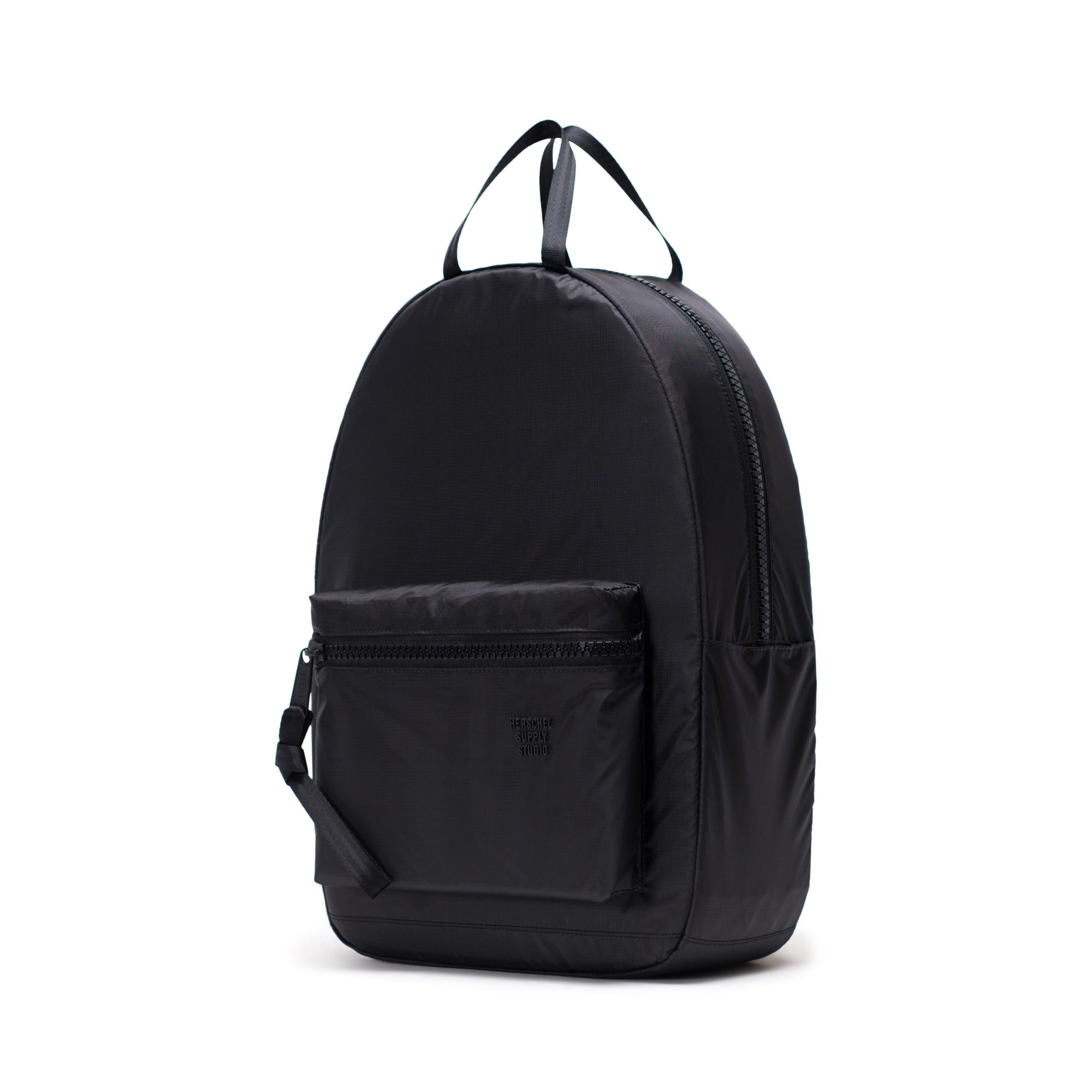 plain navy backpack