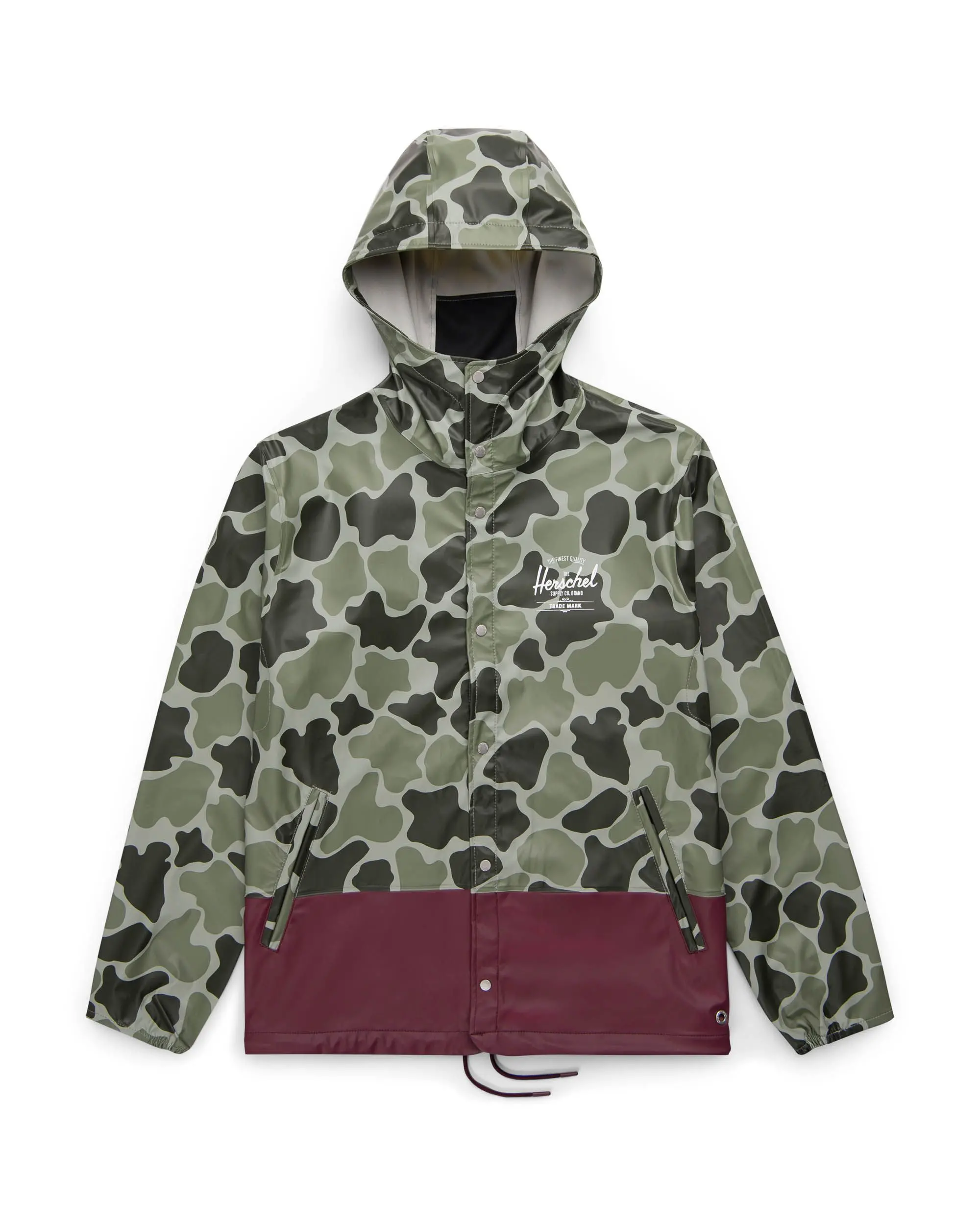 Rainwear Hooded Coach Jacket
