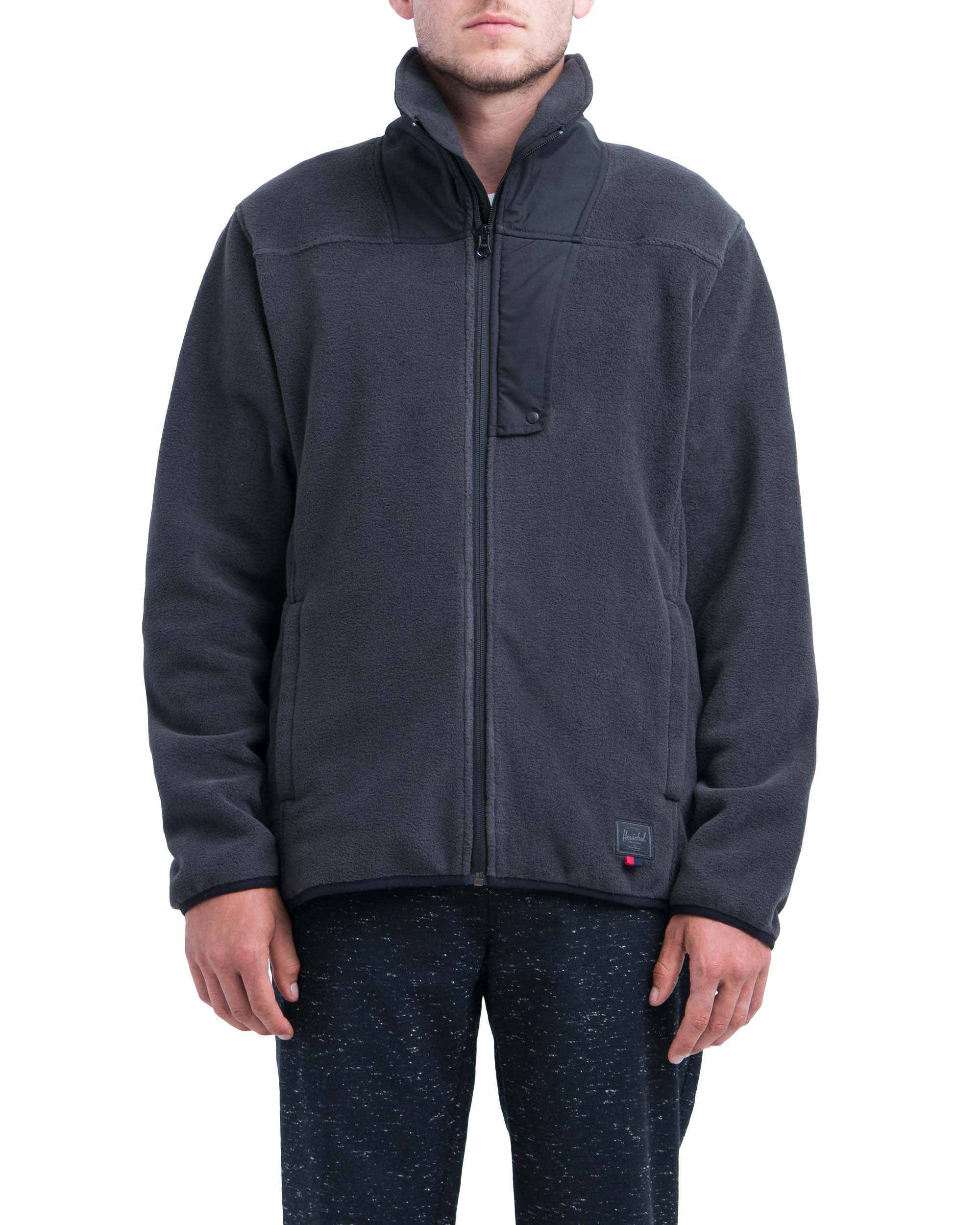 herschel fleece zip up