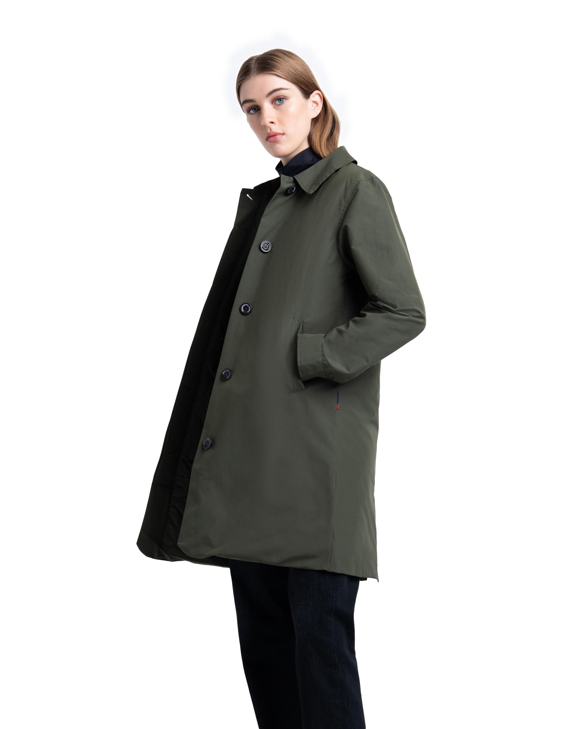 grey mac coat womens