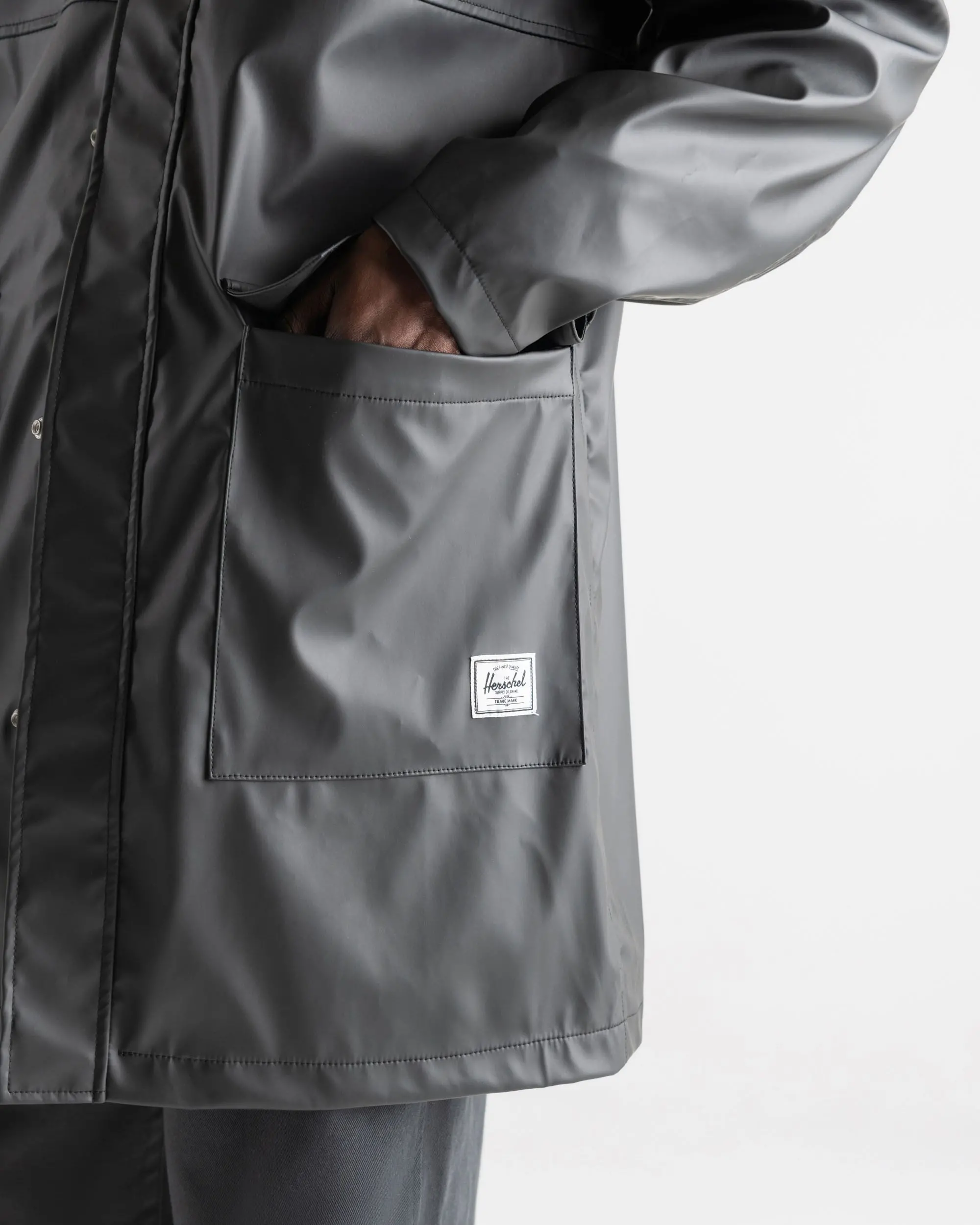 Long Classic Rain Jacket Men's